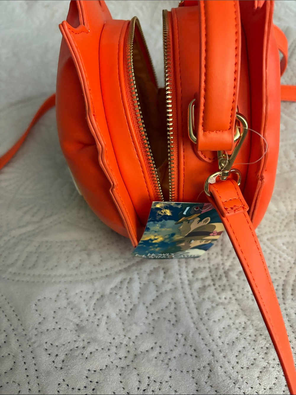 Bag + Wallet - Howl's Moving Castle Calcifer Flame- NWT- Studio Ghibli - Picture 6 of 9